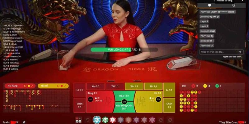 Cẩn thận với cửa Hoà game bài Long Hổ